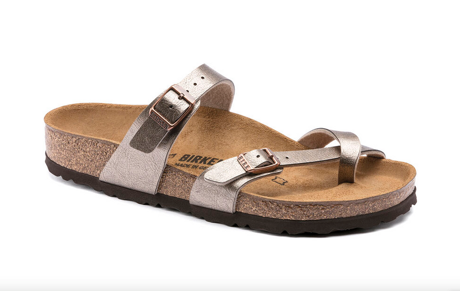 WOMEN'S BIRKENSTOCK MAYARI BIRKO-FLOR | GRACEFUL TAUPE