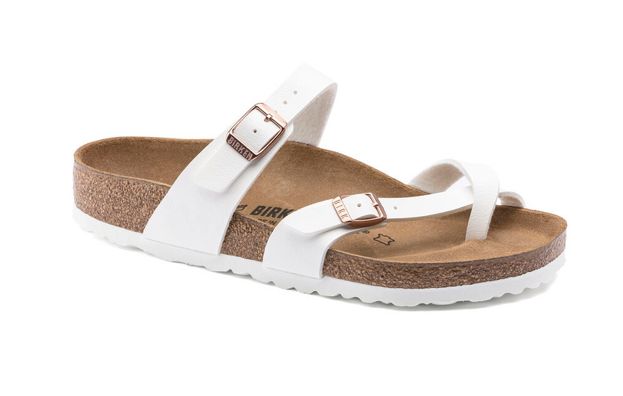 WOMEN'S BIRKENSTOCK MAYARI BIRKO-FLOR | WHITE