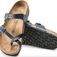 WOMEN'S BIRKENSTOCK MAYARI OILED LEATHER | BLUE