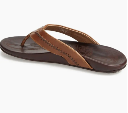 MEN'S OLUKAI MEA OLA | TAN / DARK JAVA