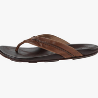 MEN'S OLUKAI MEA OLA | TAN / DARK JAVA