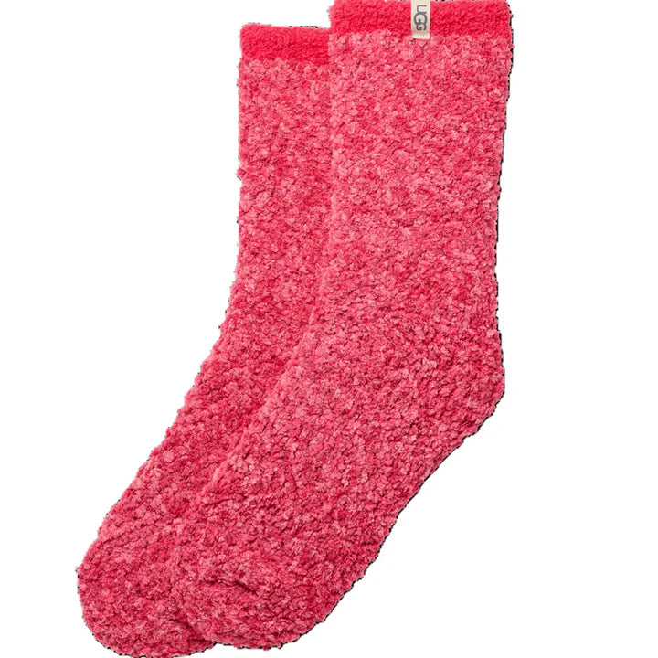 WOMEN'S UGG COZY CHENILLE SOCK | HIBISCUS PINK