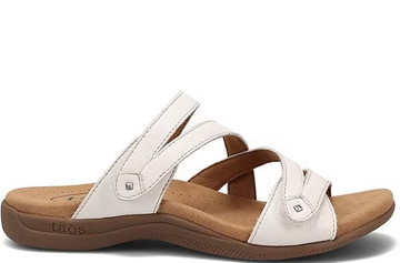 WOMEN'S TAOS DOUBLE U SANDAL | WHITE PEARL