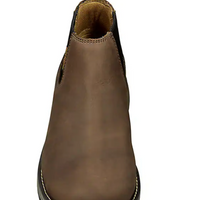 MEN'S CARHARTT MILLBROOK WATER RESISTANT 4-INCH SOFT TOE ROMEO WEDGE | DARK BROWN