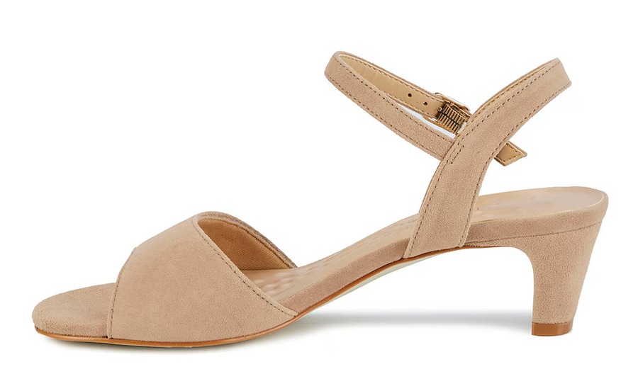 WOMEN'S ROS HOMMERSON LYDIA HEEL | TAUPE SUEDE