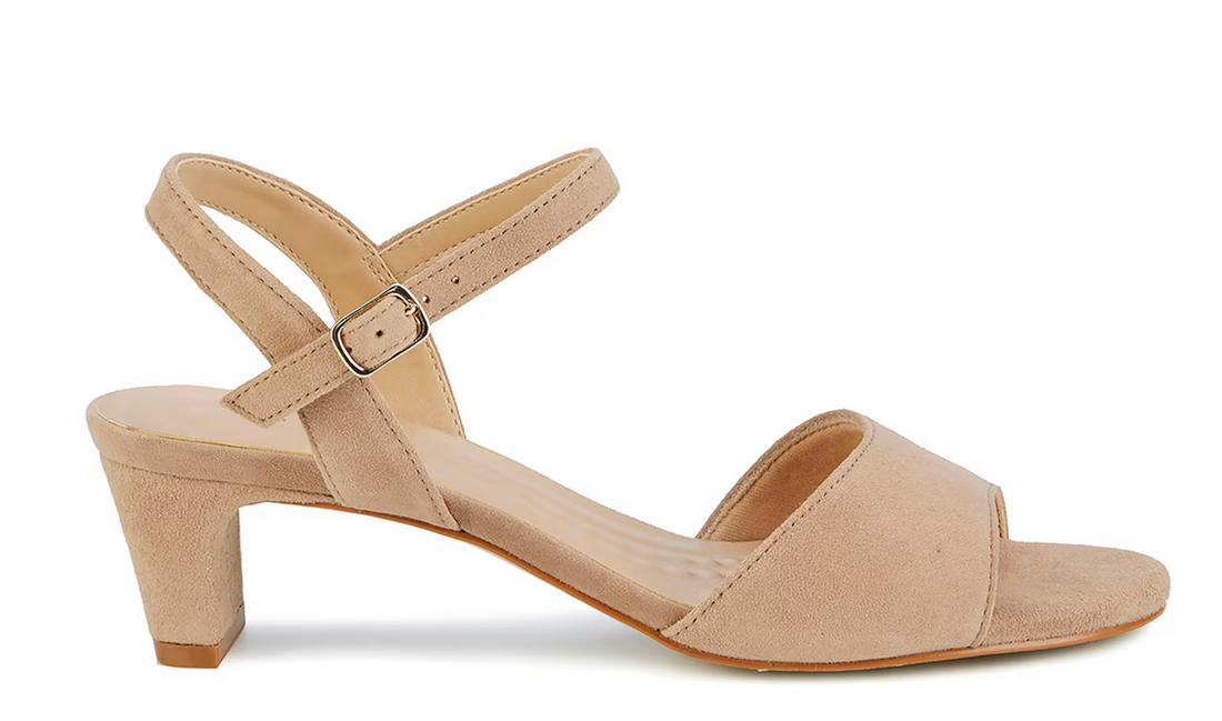 WOMEN'S ROS HOMMERSON LYDIA HEEL | TAUPE SUEDE