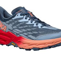 WOMEN'S HOKA SPEEDGOAT 5  | REAL TEAL / PAPAYA