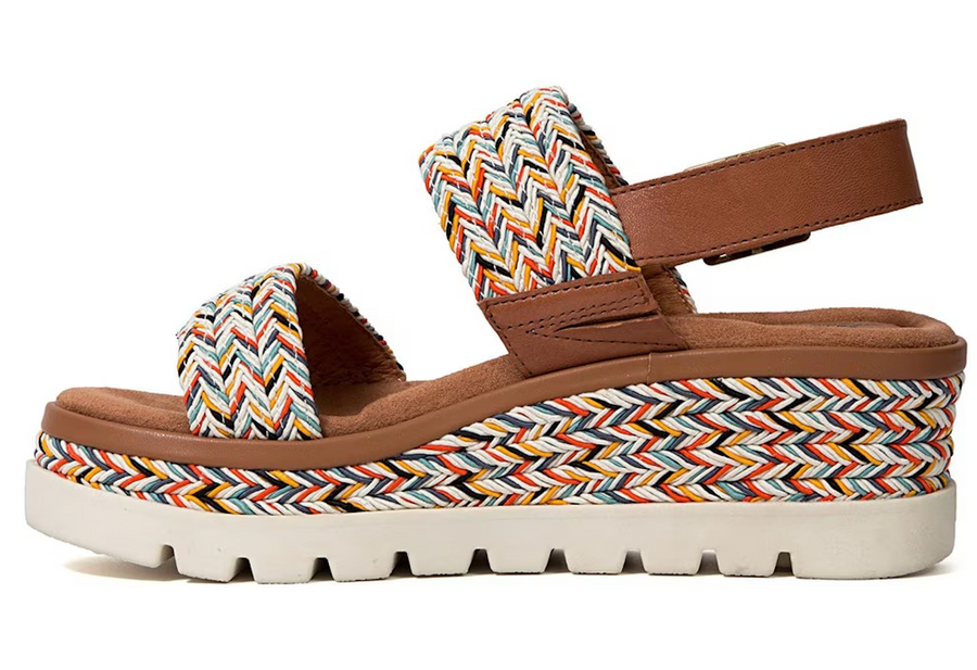 WOMEN'S JAMBU DESTINY SANDAL WEDGE | MULTI