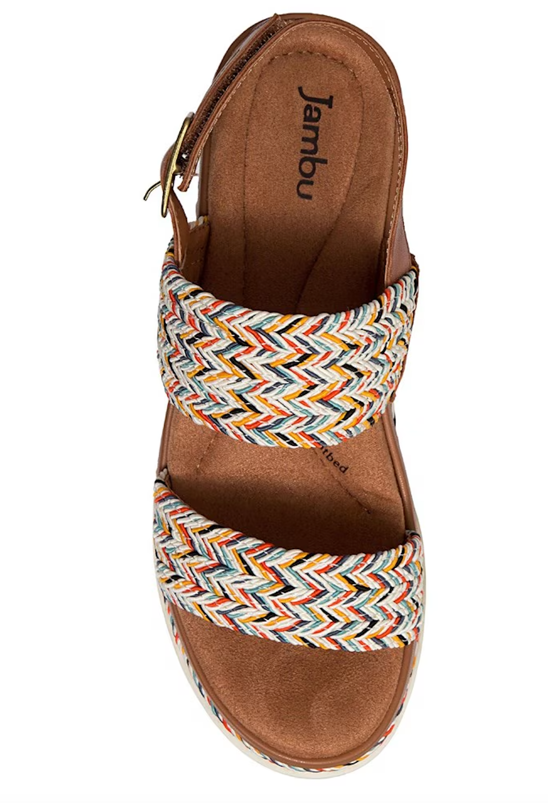 WOMEN'S JAMBU DESTINY SANDAL WEDGE | MULTI