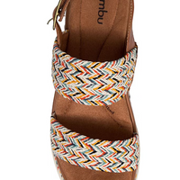 WOMEN'S JAMBU DESTINY SANDAL WEDGE | MULTI