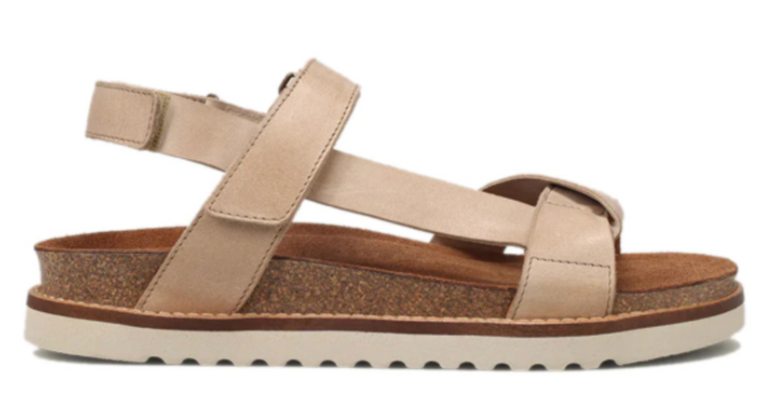 WOMEN'S TAOS SIDEWAYS SANDAL | STONE