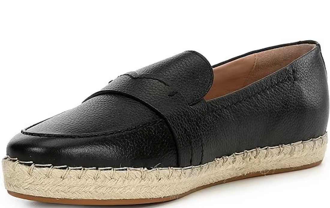 WOMEN'S COLE HAAN CLOUDFEEL MONTAUK ESPADRILLE LOAFER | BLACK