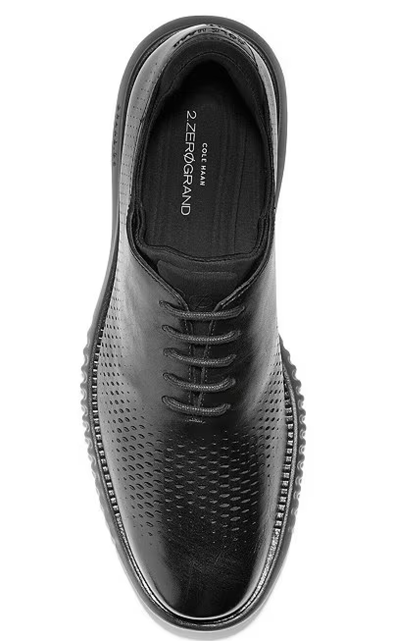 MEN S COLE HAAN 2 ZEROGRAND LASER WING OXFORDS BLACK Randy s Shoes