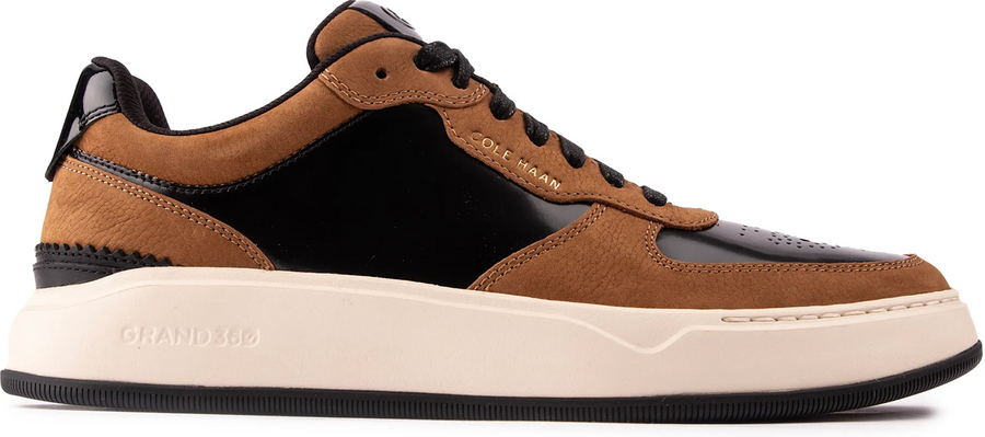 MEN'S COLE HAAN GRANDPRØ CROSSOVER | BLACK / GOLDEN TOFFEE