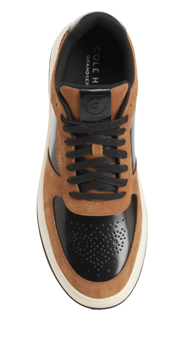 MEN'S COLE HAAN GRANDPRØ CROSSOVER | BLACK / GOLDEN TOFFEE