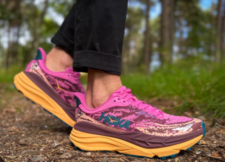 WOMEN'S HOKA STINSON 7 | STRAWBERRY / CABERNET