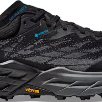 MEN'S HOKA SPEEDGOAT 5 GTX SPIKE | BLACK / BLACK