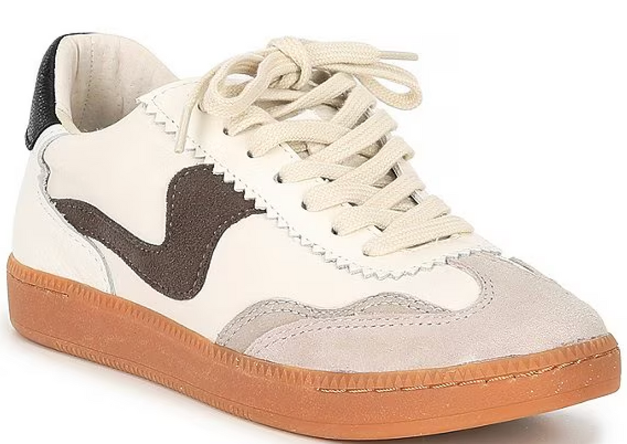 WOMEN'S DOLCE VITA NOTICE SHOE | WHITE / GREY LEATHER