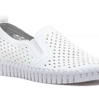 WOMEN'S ILSE JACOBSEN TULIP SLIP-ON | WHITE