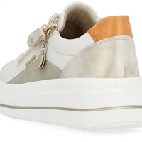 WOMEN'S REMONTE JULIKA 01 | OFFWHITE / SALBEI / MUSCHEL / ORANGE