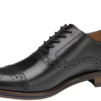 MEN'S JOHNSTON & MURPHY CONARD 2.0 CAP TOE | BLACK