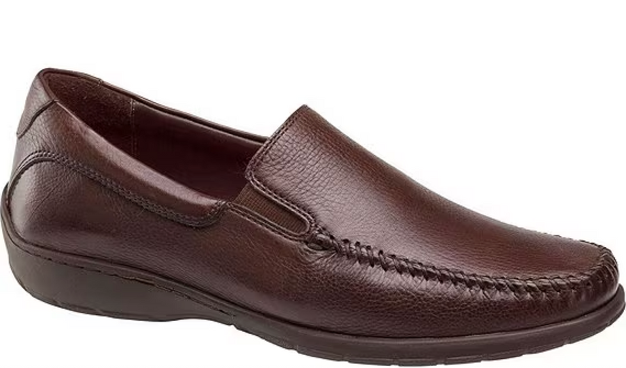 MEN'S JOHNSTON & MURPHY CRAWFORD LOAFER | MAHOGANY TUMBLED