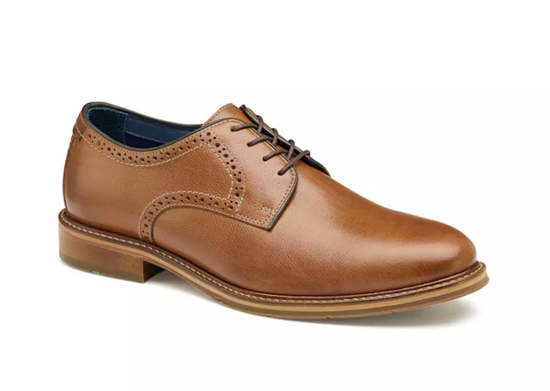 MEN'S JOHNSTON & MURPHY XC FLEX RALEIGH  PLAIN TOE | TAN