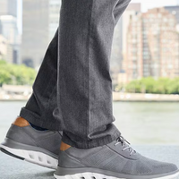 MEN'S JOHNSTON & MURPHY ACTIVATE U-THROAT | GRAY NUBUCK