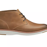 MEN'S JOHNSTON & MURPHY UPTON CHUKKA BOOT | TAN OILED LEATHER