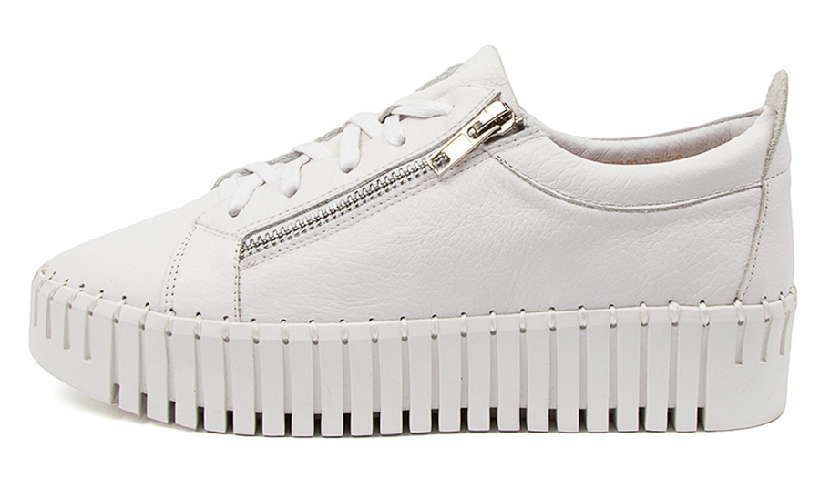 WOMEN'S DJANGO & JULIETTE BUMP | WHITE LEATHER