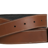 MEN'S JOHNSTON & MURPHY XC4 SPORT CASUAL BELT | TAN LEATHER