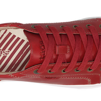 WOMEN'S TAOS PLIM SOUL LUX SNEAKER | RED LEATHER