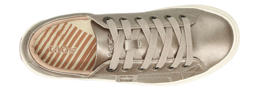 WOMEN'S TAOS PLIM SOUL LUX SNEAKER | CHAMPAGNE