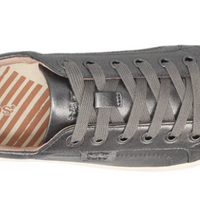 WOMEN'S TAOS PLIM SOUL LUX SNEAKER | PEWTER LEATHER