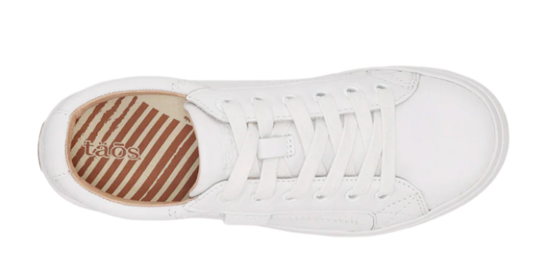 WOMEN'S TAOS PLIM SOUL LUX SNEAKER | WHITE