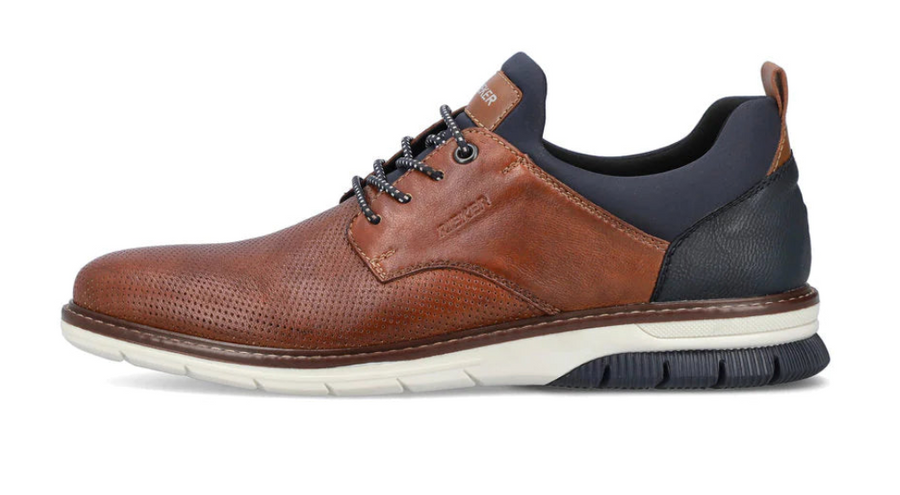 MEN'S RIEKER DUSTIN 50 | NUSS / LAKE / NAVY / AMARETTO