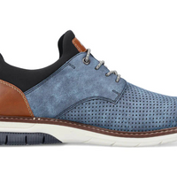 MEN'S RIEKER DUSTIN | BLUE / BROWN