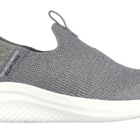 WOMEN'S SKECHERS SLIP-INS: ULTRA FLEX 3.0 SMOOTH STEP | GRAY