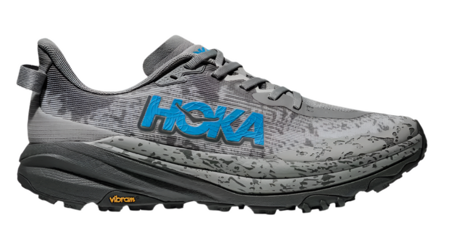 MEN'S HOKA SPEEDGOAT 6 | GALACTIC GREY / HOKA BLUE