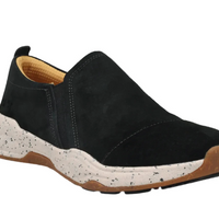 WOMEN'S TAOS SUPER STEP IN SLIP-ON LOAFER | BLACK NUBUCK