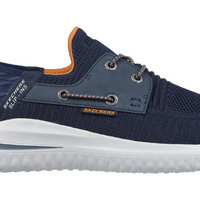 MEN'S SKECHERS SLIP-INS RELAXED DELSON 3.0-ROTH  | NAVY