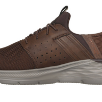 MEN'S SKECHERS SLIP-INS RELAXED GARNER-NEWICK | DARK BROWN