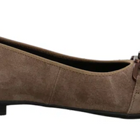 WOMEN'S ARA SCOUT BALLET FLAT CHAIN | SESAME SUEDE