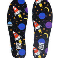 KIDS FLAT SOCKS MESH | OUTERSPACE