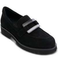 WOMEN'S VANELI ZINTA LOAFER | BLACK SUEDE