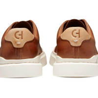 MEN'S COLE HAAN GRANDPRØ RALLY LASER CUT SNEAKERS | BRITISH TAN / IVORY