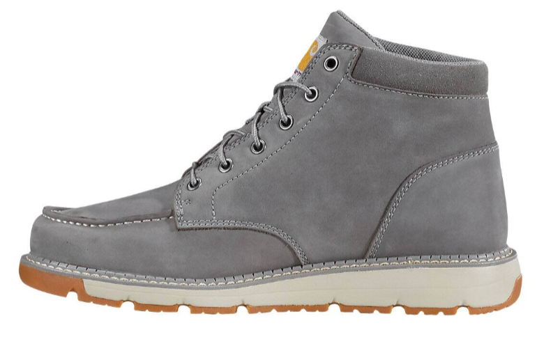 MEN'S CARHARTT MILLBROOK 5" MOC TOE WEDGE BOOT | GREY / SHADOW