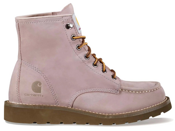 WOMEN'S CARHARTT 6" MOC TOE WEDGE BOOT | LIGHT PURPLE