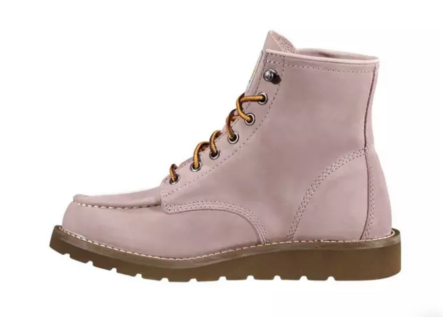 WOMEN'S CARHARTT 6" MOC TOE WEDGE BOOT | LIGHT PURPLE