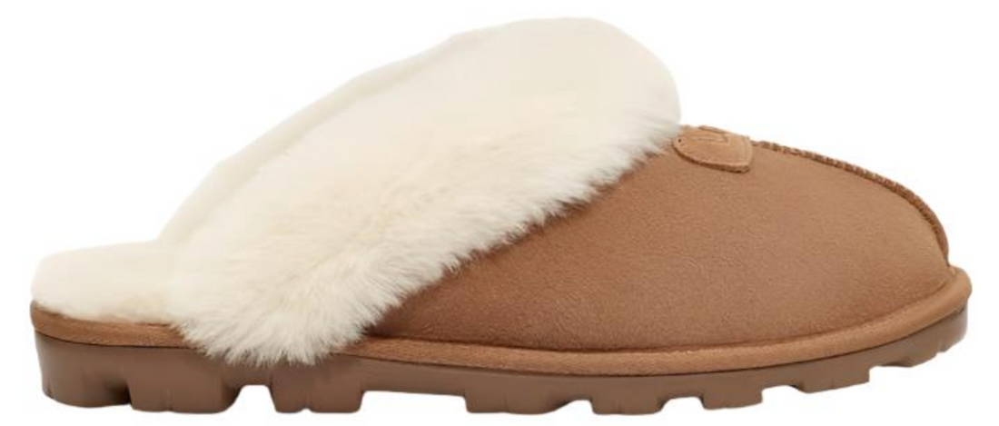 WOMEN'S UGG COQUETTE SLIPPER | CHESTNUT